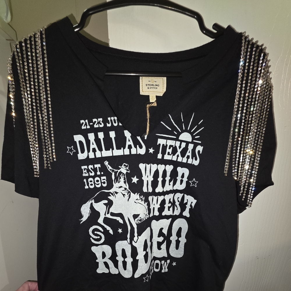 Black Dallas Rodeo Women's T-Shirt